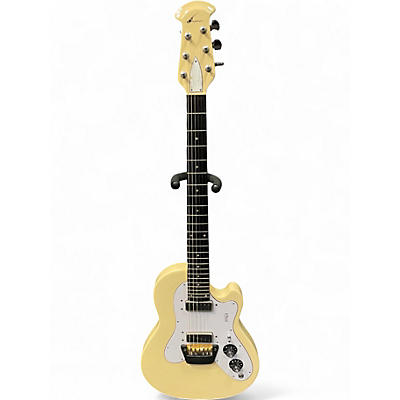 Used Ovation Viper White Solid Body Electric Guitar