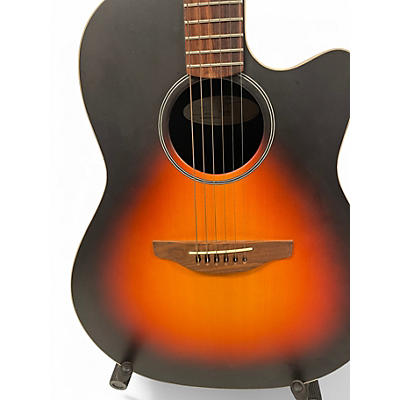 Used Ovation balladeer special sunburst Acoustic Electric Guitar