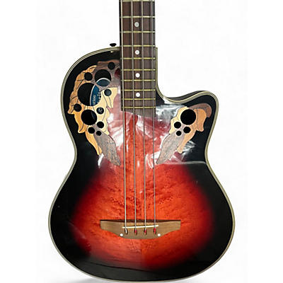 Used Ovation celebrity deluxe c274 sunburt Acoustic Bass Guitar