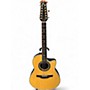 Used Ovation custom legend 6759 Natural 12 String Acoustic Electric Guitar Natural