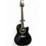 Used Ovation legend 2077ax Black Acoustic Electric Guitar Black