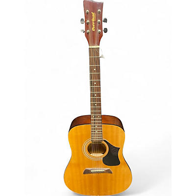Used Oveoad MG406 Natural Acoustic Guitar
