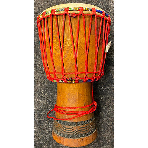 Overseas Connection Used Overseas Connection M464 MALI 9.5 Djembe Assorted Wood Djembe