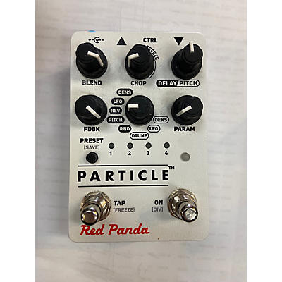 Used PARTICLE RED PANDA Effect Pedal