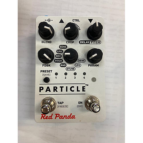 Particle Used PARTICLE RED PANDA Effect Pedal