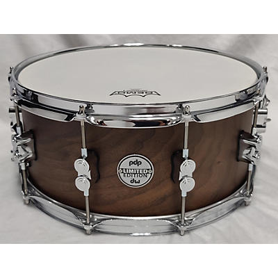 Used PDP By DW 14X5.5 Concept Series Limited Edition Drum Satin Walnut