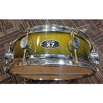 PDP Used PDP By DW 14X5.5 X7 Series Drum Gold Sparkle Fade