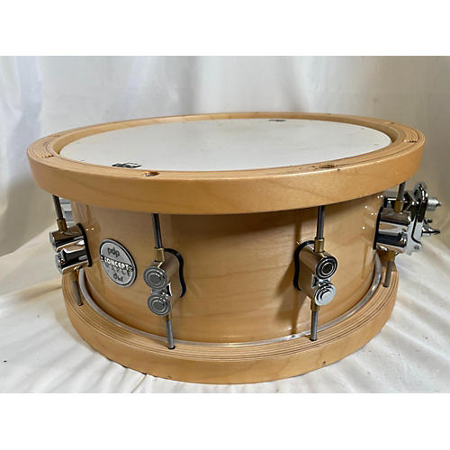 PDP by DW Used PDP By DW 14X6.5 Concept Series Snare Drum Natural Lacquer Natural Lacquer 213