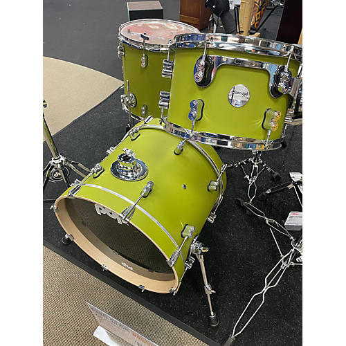 PDP by DW Used PDP By DW 3 piece Concept Series Satin Olive Drum Kit Satin Olive