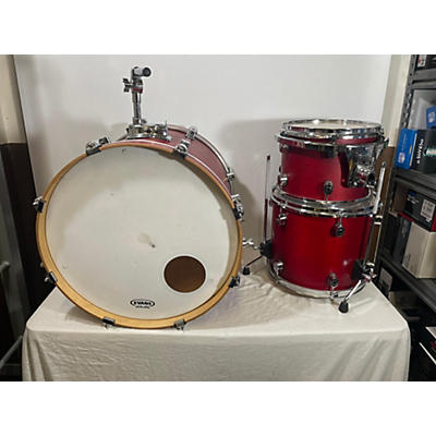 PDP by DW Used PDP By DW 3 piece Fs Flat Red Drum Kit