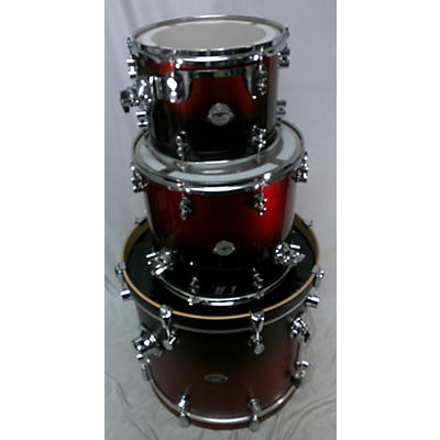 PDP Used PDP By DW 3 piece Platinum Series 3 Piece Kit Red Drum Kit