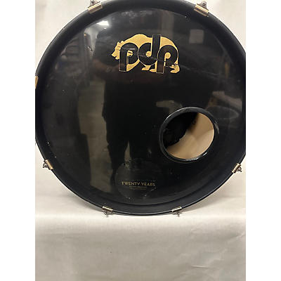 Used PDP By DW 4 piece 20th Anniversary 4-Piece Maple Shell Pack Black Drum Kit