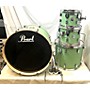 Used PDP Used PDP By DW 4 piece CONSEPT Green Drum Kit Green