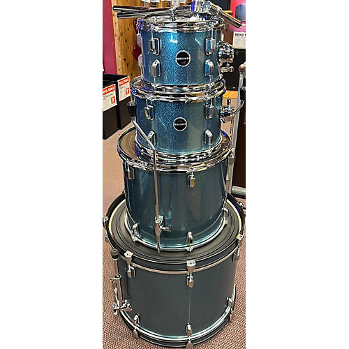 PDP Used PDP By DW 4 piece Encore 4 Piece Blue Drum Kit Blue