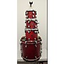 Used PDP by DW Used PDP By DW 4 piece FS Series Flat Red Drum Kit Flat Red