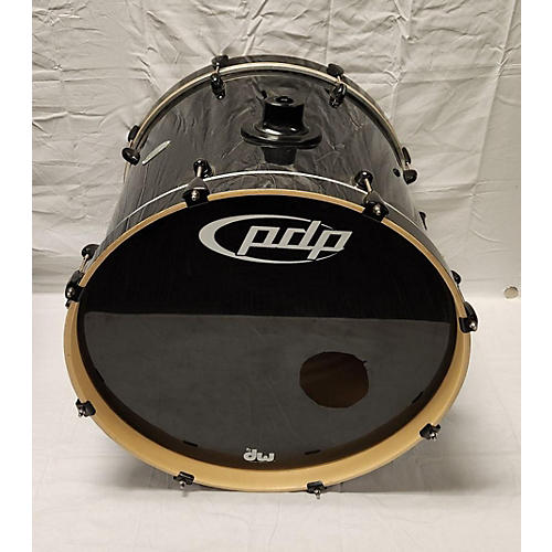 PDP Used PDP By DW 4 piece Mainstage Metallic Black Drum Kit Metallic Black