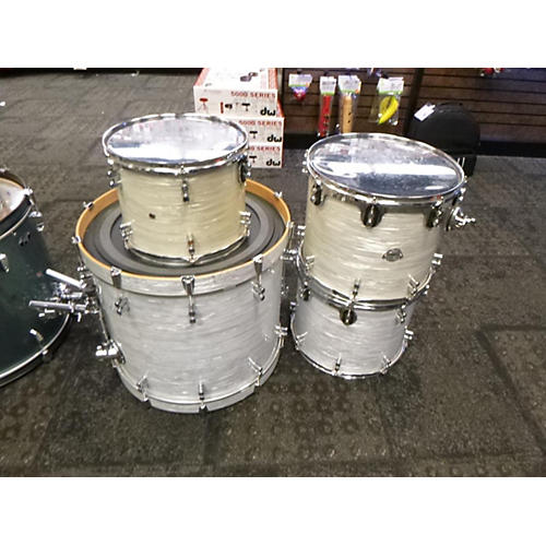 PDP Used PDP By DW 4 piece Platinum Series White Drum Kit White