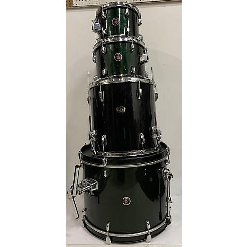 PDP by DW Used PDP By DW 4 piece Z5 Green Drum Kit Green