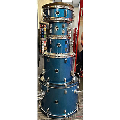 PDP by DW Used PDP By DW 5 piece ENCORE 5 PIECE AZUR BLUE Drum Kit