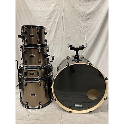 PDP Used PDP By DW 5 piece Mainstage Black And Silver Drum Kit