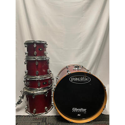 PDP Used PDP By DW 5 piece PACIFIC LX MAPLE Red Drum Kit