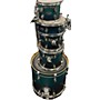 Used PDP by DW Used PDP By DW 5 piece Pacific FS Series Blue Burst Drum Kit Blue Burst