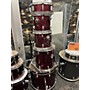 Used PDP Used PDP By DW 5 piece Pacific Series Kit Burgundy Drum Kit Burgundy