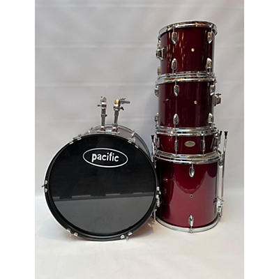 PDP Used PDP By DW 5 piece Pacific Wine Red Drum Kit