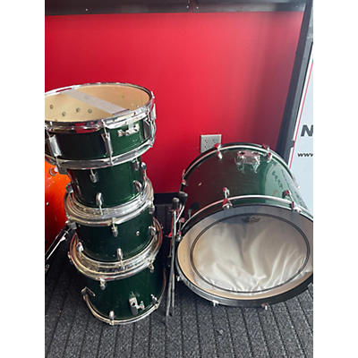 PDP by DW Used PDP By DW 5 piece Z-5 Shell Pack Emerald Green Drum Kit