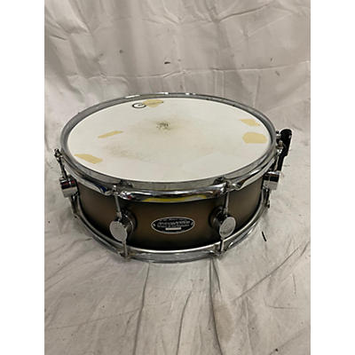 PDP Used PDP By DW 5.5X14 FS Series Snare Drum Brown Burst