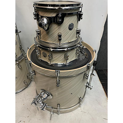 PDP Used PDP By DW 7 piece Concept Series TWISTED IVORY Drum Kit