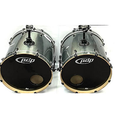 PDP Used PDP By DW 8 piece DOUBLE DRIVE 8 PIECE Metallic Green Drum Kit