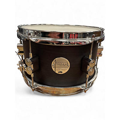 Used PDP by DW 10X6 Concept Series Snare Satin Black Drum