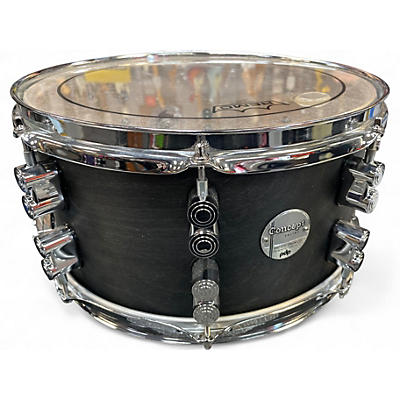 Used PDP by DW 13in Concept Series Snare Trans Charcoal Drum