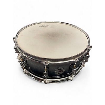 Used PDP by DW 14X4.5 Concept Series Snare SILVER TO BLACK Drum