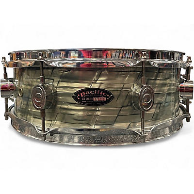 Used PDP by DW 14X5 CX SERIES SNARE Green Drum