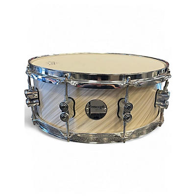 Used PDP by DW 14X5 Concept Series Snare Twisted Ivory Drum