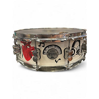 Used PDP by DW 14X5.5 Concept Maple White sparkle Drum