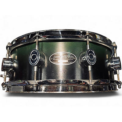 Used PDP by DW 14X5.5 mx series snare green burst  Drum