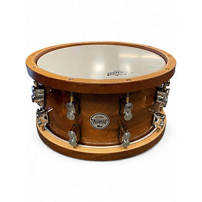 Used PDP by DW 14in Dark Stain Maple and Walnut Maple Drum