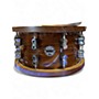 Used PDP by DW 14in Dark Stain Maple and Walnut Snare with Walnut Hoops  Dark Stain Maple Drum Dark Stain Maple 33