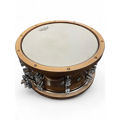 Used PDP by DW 14in Limited-Edition Dark Stain Maple and Walnut Snare With Walnu WALNUT Drum