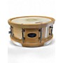 Used PDP by DW 14in Wood Hoop snare Natural Drum Natural 33
