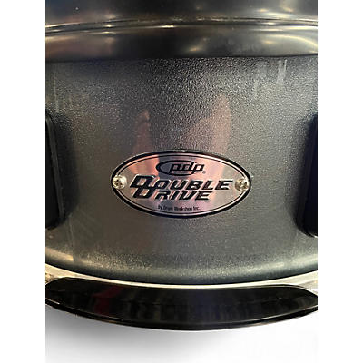 Used PDP by DW 15in Double Drive Snare Gray Drum