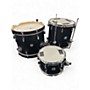 Used PDP by DW 3 Piece Concept Series Black Drum Kit Black