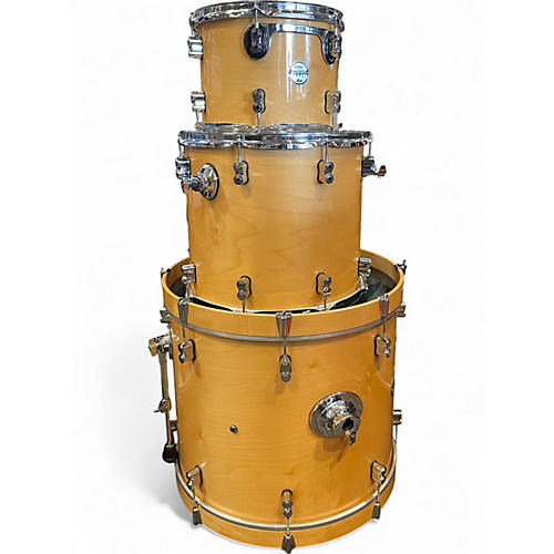 Used PDP by DW 3 Piece Concept Series Maple Natural Drum Kit Natural