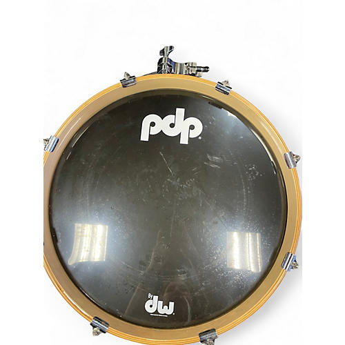 Used PDP by DW 3 Piece Concept Series Silver to Black Fade Drum Kit Silver to Black Fade