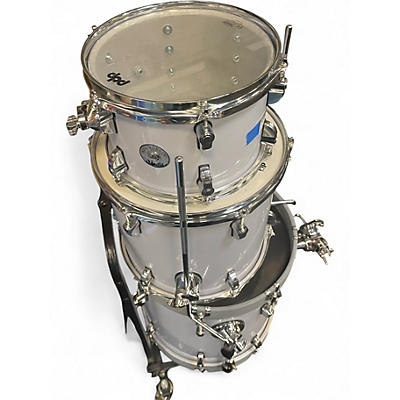 Used PDP by DW 3 Piece NEW YORKER WHITE Drum Kit