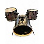 Used PDP by DW 3 Piece mainstage Black and Silver Drum Kit Black and Silver