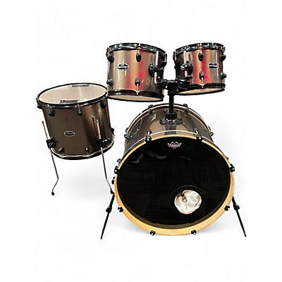 Used PDP by DW 4 Piece 4 PC MAINSTAGE SHELLS BRONZE METALLIC Drum Kit